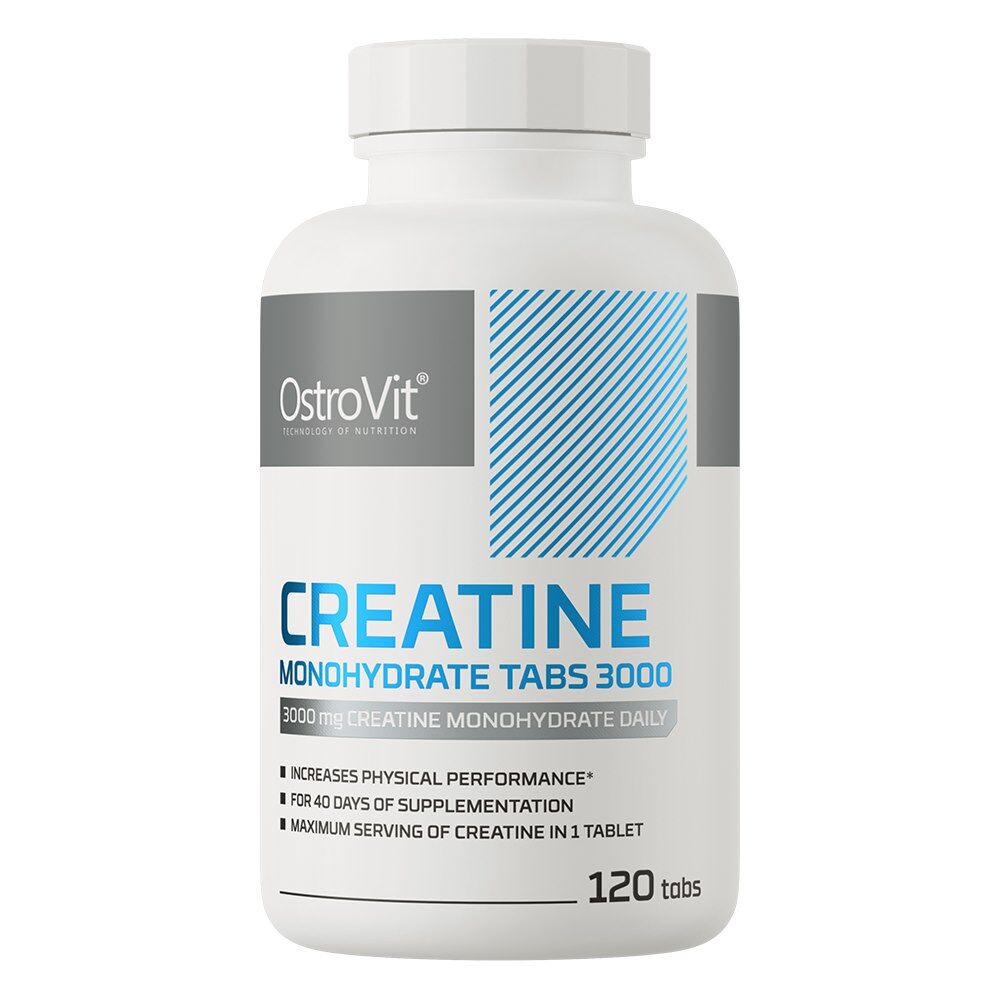 OSTROVIT Créatine monohydrate 3 000 mg (120 comprimés) - Viking Supplements
