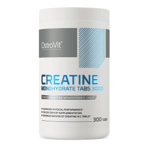 OSTROVIT Créatine monohydrate 3 000 mg (300 comprimés) - Viking Supplements