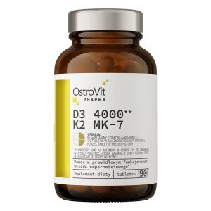 OSTROVIT Pharma D3 4000 K2 MK-7 (90 comprimés) - Viking Supplements
