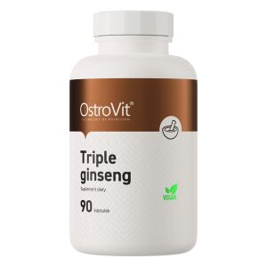 OSTROVIT Triple Ginseng VEGE (90 gélules) - Viking Supplements