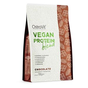 OSTROVIT Mélange de protéines végétaliennes au chocolat (700 g) - Viking Supplements