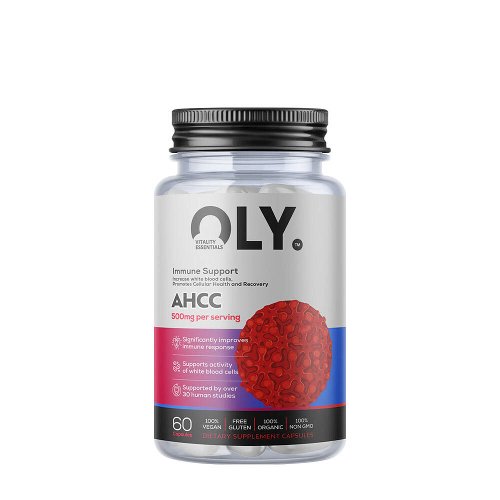 Oly AHCC 500 mg (60 Capsules) - Viking Supplements