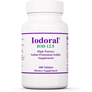 Optimox Corporation Iodoral 12,5 mg, 180 comprimés - Viking Supplements