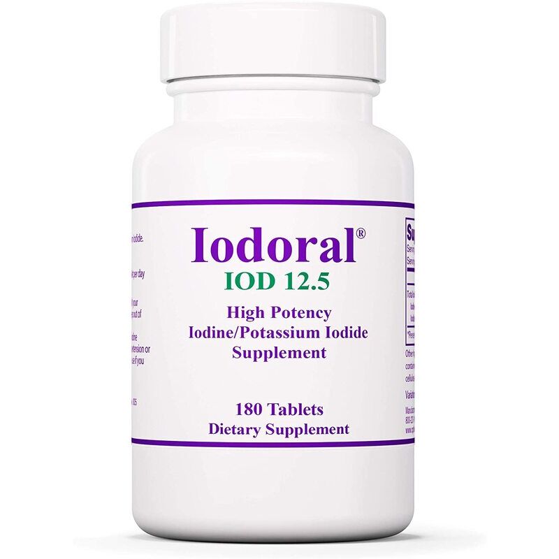 Optimox Corporation Iodoral 12,5 mg, 180 comprimés - Viking Supplements