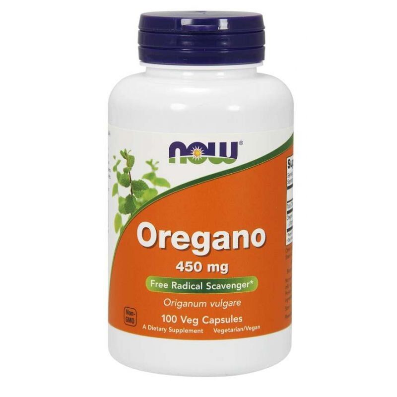 Oregano, 450 mg - 100 vegetabilske kapsler