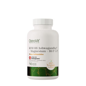 Ostrovit KSM-66 Ashwagandha® + Magnésium + B6 P-5-P (90 gélules végétales) - Viking Supplements