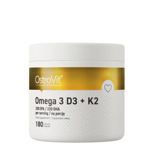 Ostrovit Omega 3 D3+K2 (180 gélules) - Viking Supplements