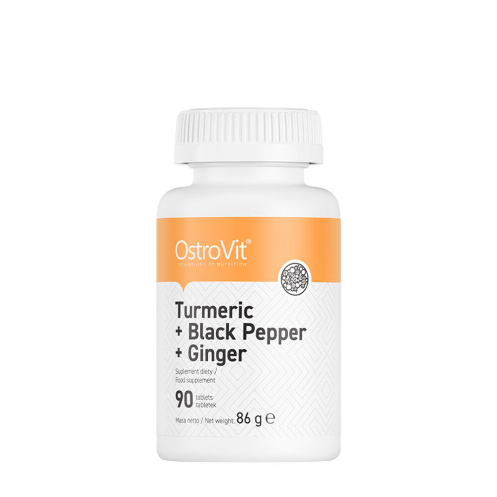 Ostrovit Curcuma + Poivre noir + Gingembre (90 comprimés) - Viking Supplements