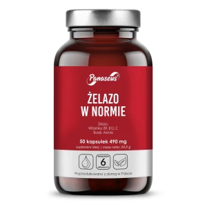 PANASEUS Fer dans les limites normales (50 gélules) - Viking Supplements
