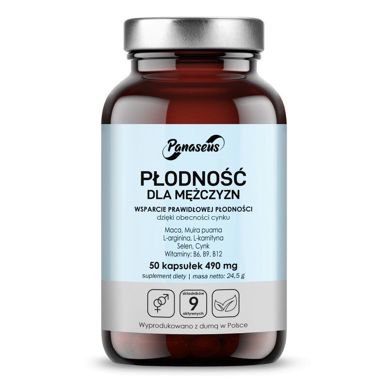 PANASEUS Fertilité masculine (50 gélules) - Viking Supplements