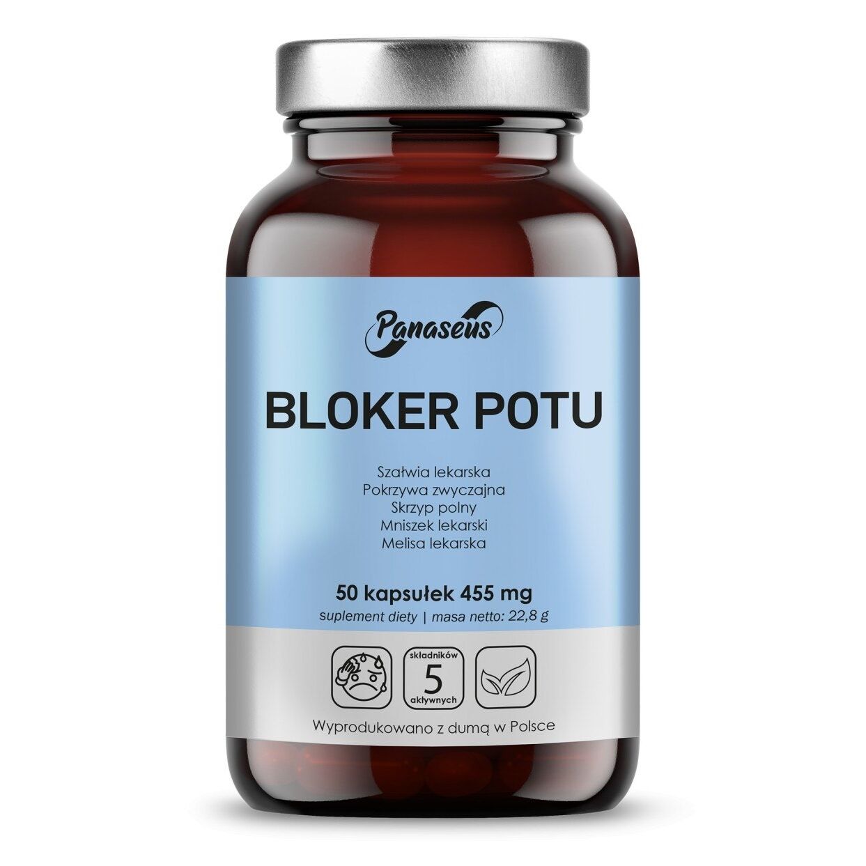 PANASEUS Anti-transpiration (50 gélules) - Viking Supplements