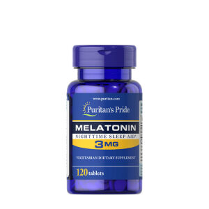 Puritans Pride Mélatonine 3 mg (120 comprimés) - Viking Supplements