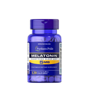 Puritan's Pride Mélatonine 5 mg (120 comprimés) - Viking Supplements