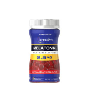 Puritan's Pride : bonbons gélifiés à la mélatonine 2,5 mg (60 bonbons)