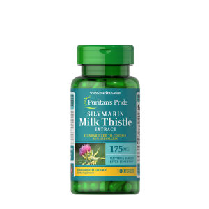 Puritan's Pride Milk Thistle Standardized 175 mg (Silymarin) (100 Capsules) - Viking Supplements
