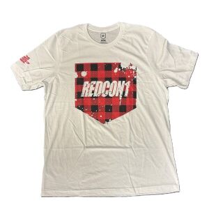 Redcon1 - Red Plaid Shield T-Shirt - Medium - Viking Supplements
