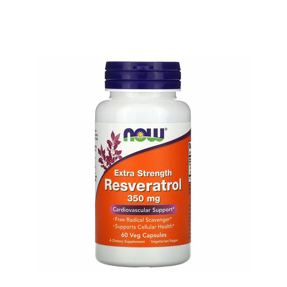 NOW Foods - Resveratrol, Extra Strength 350mg - 60 vcaps