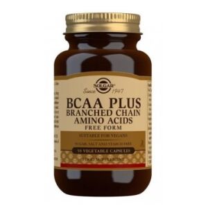SOLGAR BCAA Plus Free Form (50 gélules) - Viking Supplements