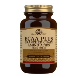 SOLGAR BCAA Plus Free Form (50 gélules) - Viking Supplements
