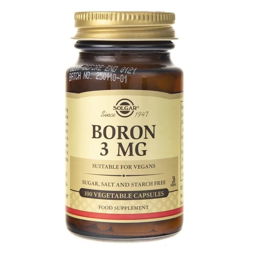 SOLGAR Bore 3 mg (100 gélules) - Viking Supplements