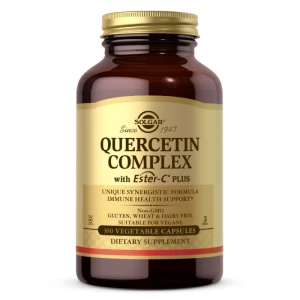 SOLGAR Complexe de quercétine avec Ester-C (100 gélules) - Viking Supplements
