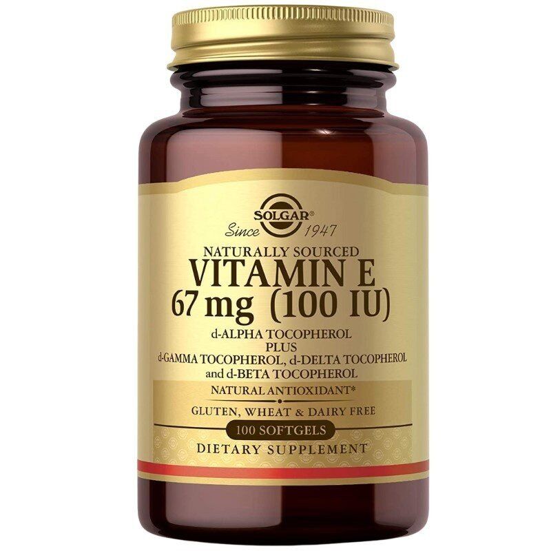 Solgar - Vitamin E 268 mg, 400 IU (100 kapsler)