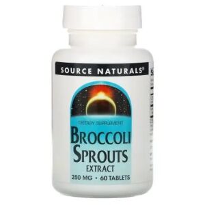 SOURCE NATURALS : extrait de pousses de brocoli