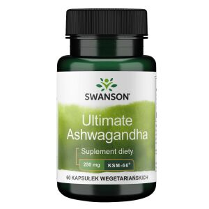 SWANSON Ashwagandha KSM-66 250 mg, 60 gélules - Viking Supplements