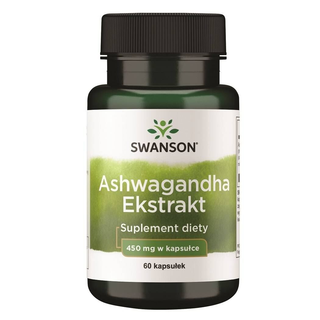 SWANSON Extrait d'ashwagandha, 60 gélules - Viking Supplements