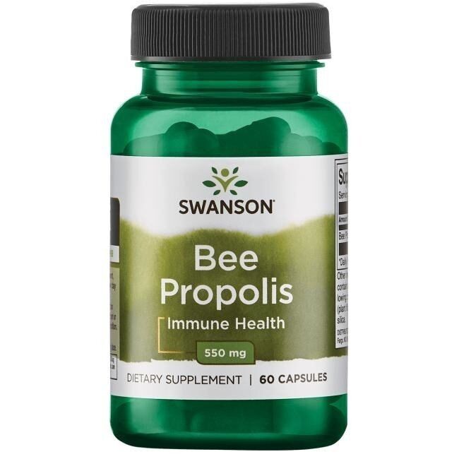 SWANSON Propolis d'abeille 550 mg, 60 gélules - Viking Supplements