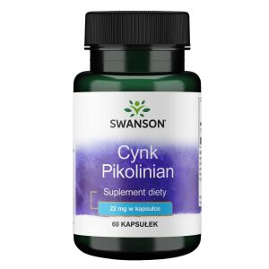 SWANSON Zinc (picolinique) 22 mg, 60 gélules - Viking Supplements