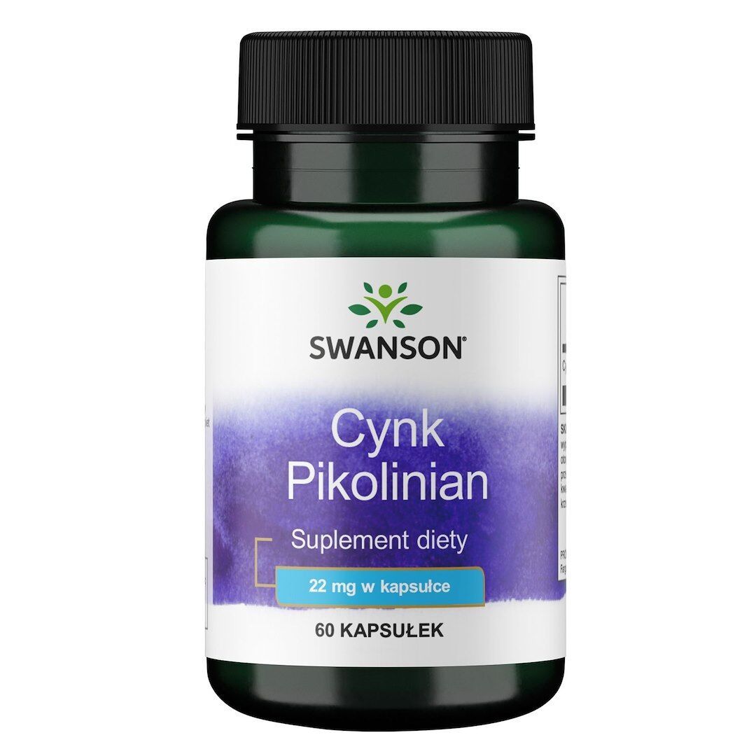 SWANSON Zinc (picolinique) 22 mg, 60 gélules - Viking Supplements