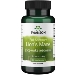 SWANSON FS Crinière de lion (soplówka je¿owata) 60 gélules - Viking Supplements
