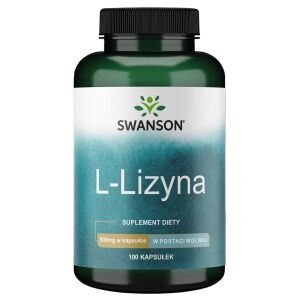 SWANSON L-Lysine 500 mg, 100 gélules - Viking Supplements