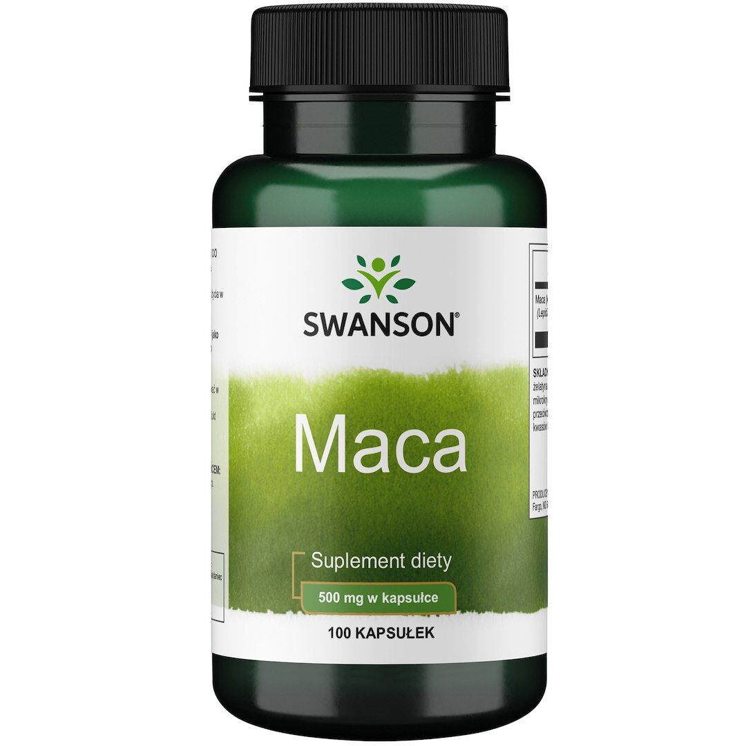 SWANSON Maca 500 mg, 100 gélules - Viking Supplements