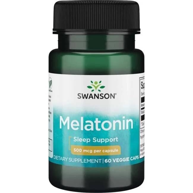 SWANSON Mélatonine 500 mcg - Viking Supplements