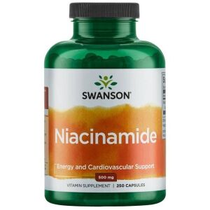 SWANSON Niacinamide 500 mg, 250 gélules - Viking Supplements