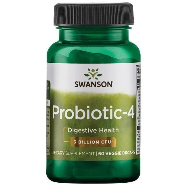 SWANSON Probiotic-4 60 gélules - Viking Supplements