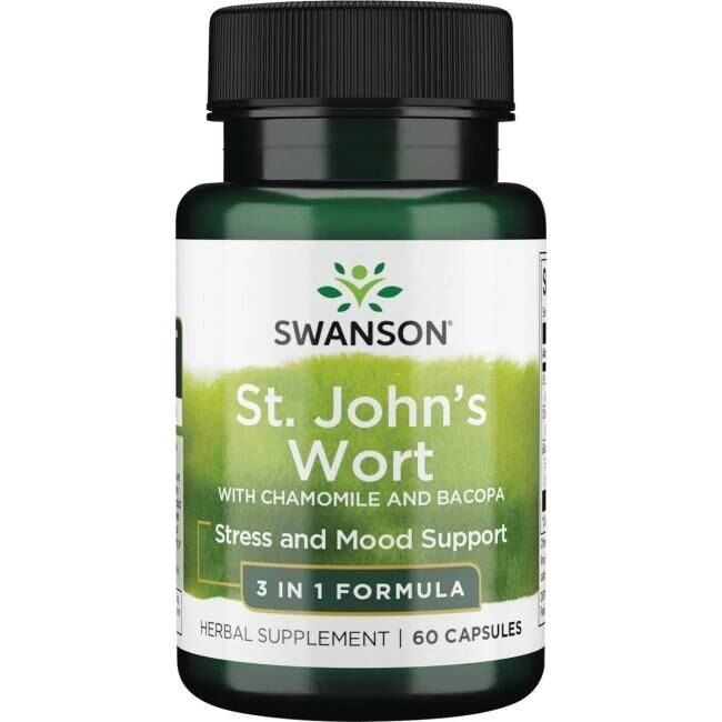 SWANSON St. John's Triple Complex 60 gélules - Viking Supplements