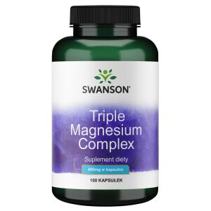 SWANSON Complexe triple de magnésium, 100 gélules - Viking Supplements
