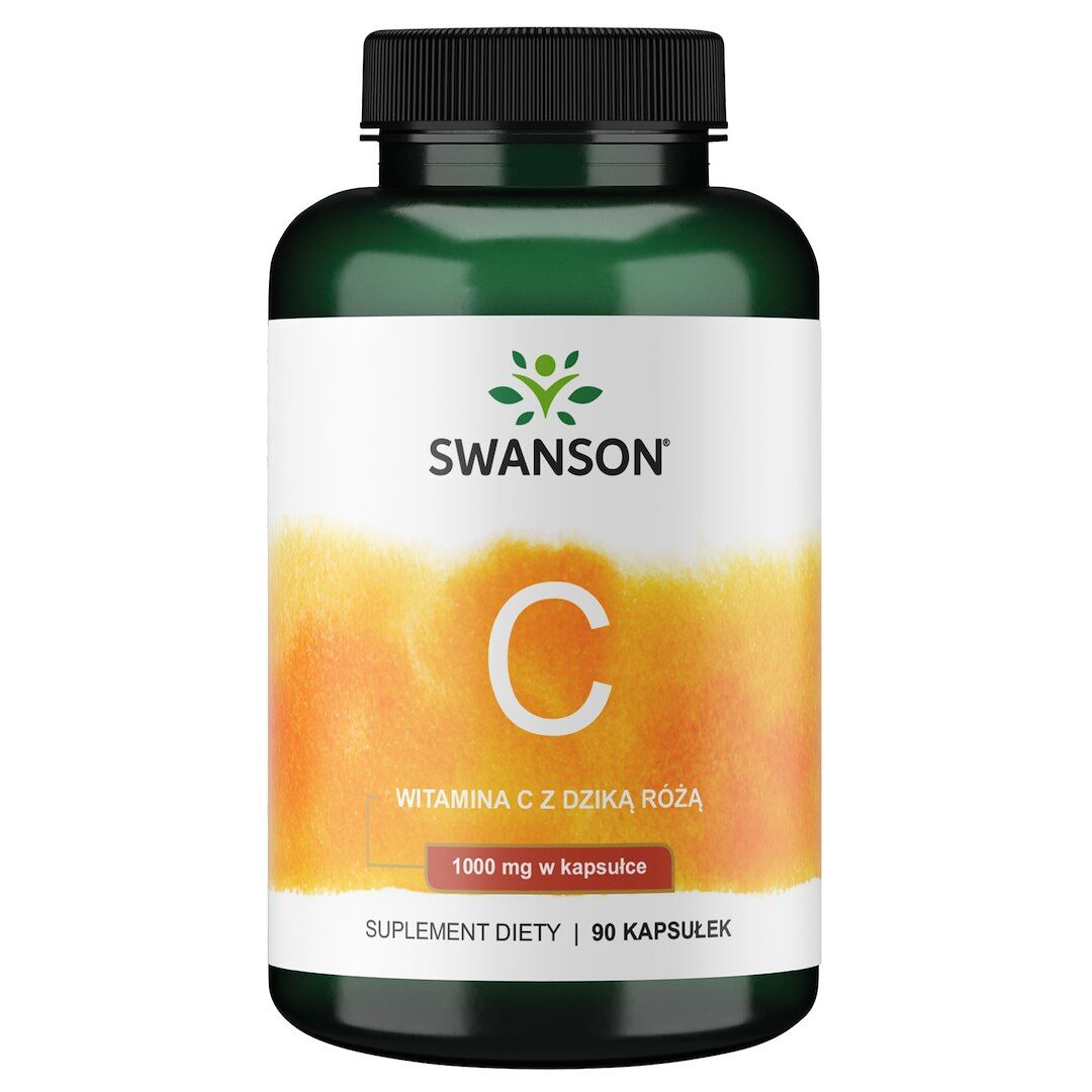 SWANSON Vitamine C 1000 + rose musquée 90 gélules - Viking Supplements