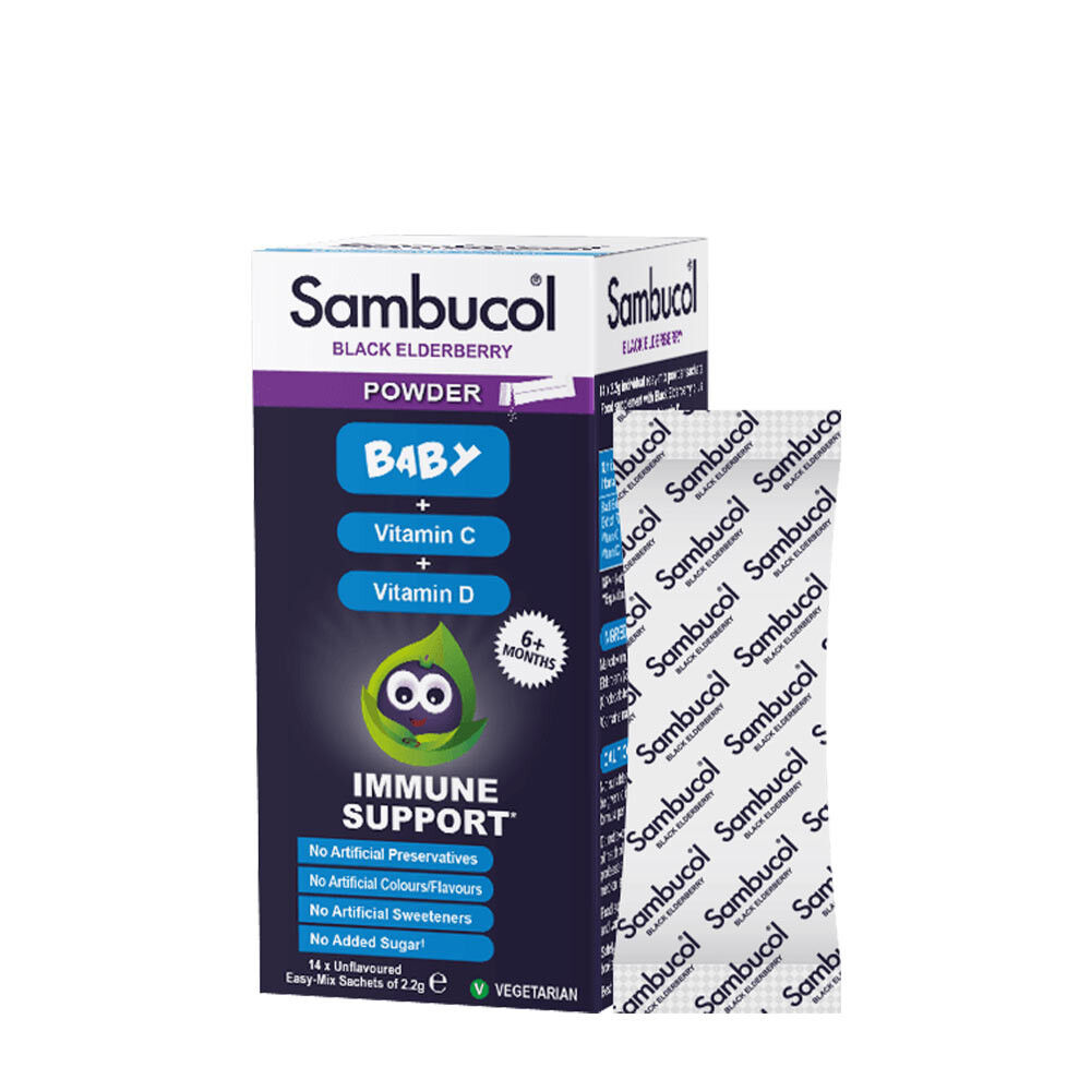 Poudre pour bébé Sambucol (14 sachets)