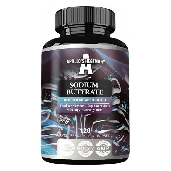 Butyrate de sodium microencapsulé - 120 gélules - Viking Supplements