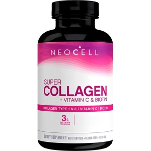 Super Collagène + Vitamine C et biotine - 180 comprimés - Viking Supplements