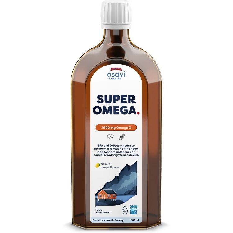 Osavi - Super Omega, 2900mg Omega 3 (Lemon) - 500 ml.
