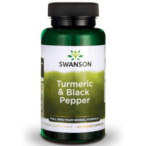 Swanson Curcumine et berbérine au poivre noir, 60 gélules - Viking Supplements