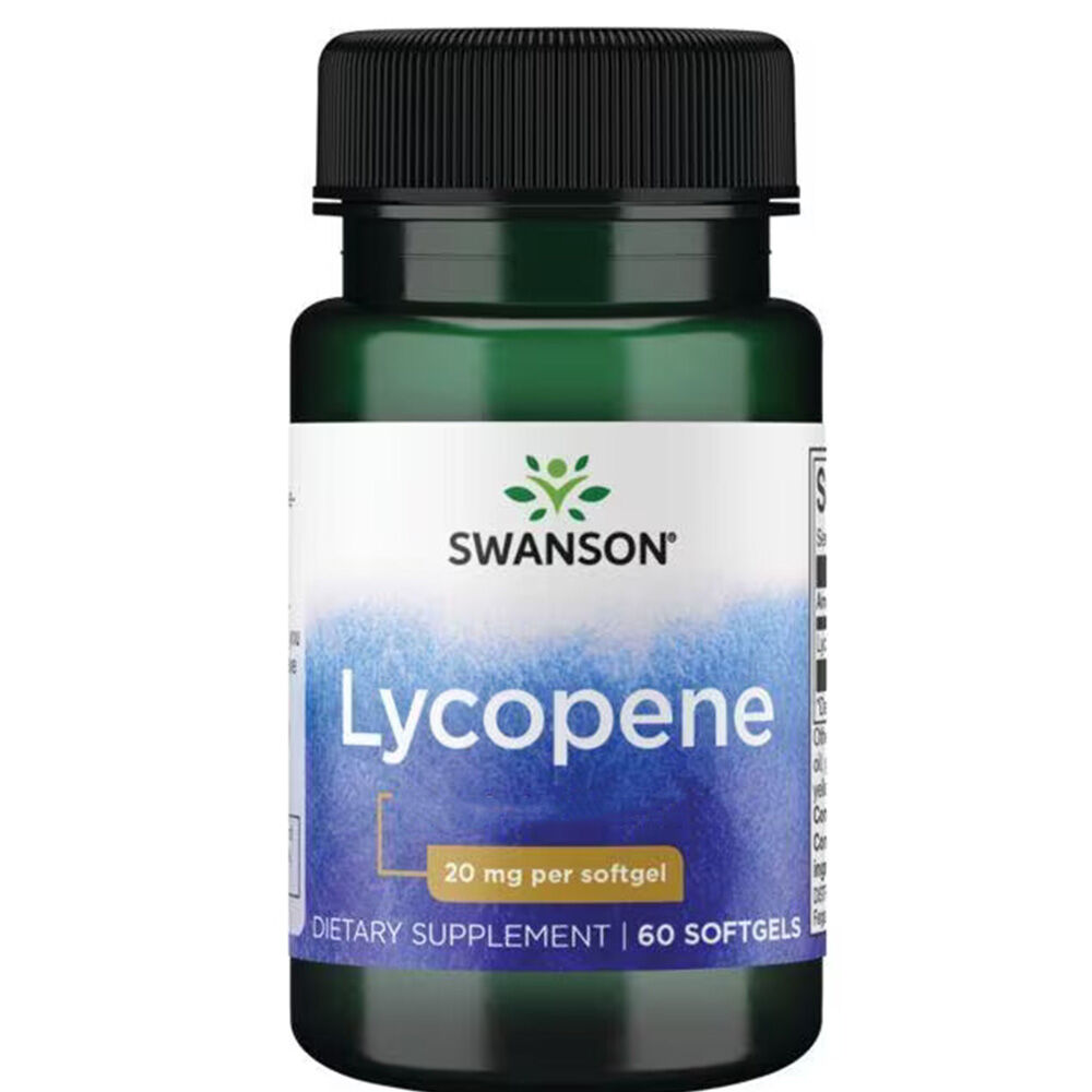 Swanson Lycopène 20 mg, 60 gélules molles - Viking Supplements