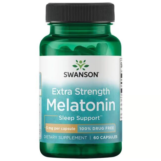 Swanson - Mélatonine 5 mg - 60 gélules - Viking Supplements