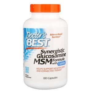 Formule synergique à base de glucosamine et de MSM avec OptiMSM - 180 gélules - Viking Supplements