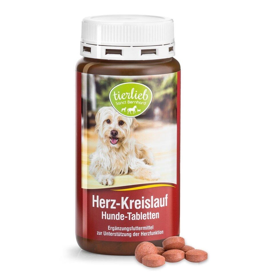 TIERLIEB Hjerte- og karsystem-tabletter til hunde (180 tabletter)